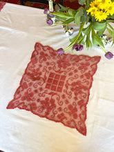 Load image into Gallery viewer, #01 vintage studio-dyed table runner - madder root