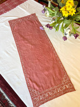 Load image into Gallery viewer, #05 vintage studio-dyed table runner - madder root