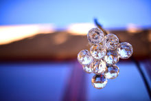 Load image into Gallery viewer, droplets; 12" modern brass rainbow catcher