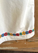 Load image into Gallery viewer, RARE Mexican embroidered dress - a vintage classic with a twist